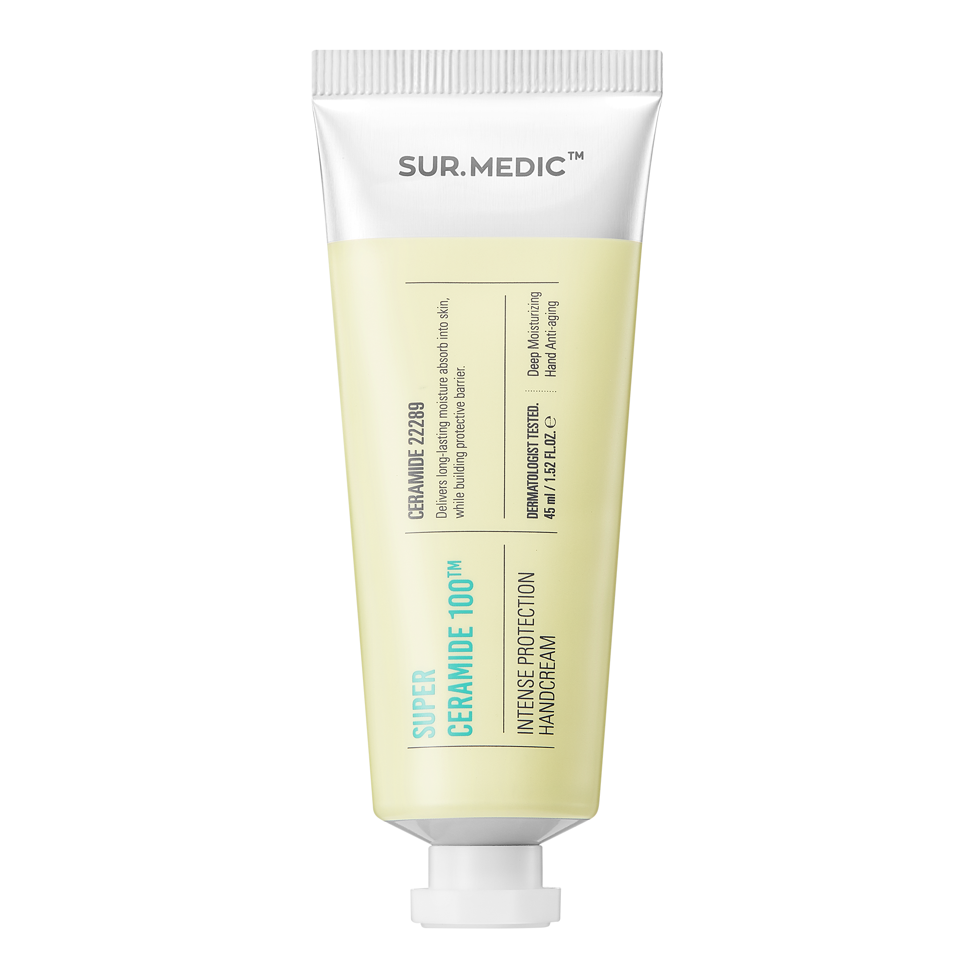 SUR.MEDIC+ SUPER CERAMIDE 100 INTENSE PROTECTION HAND CREAM 1.52 oz / 45ml