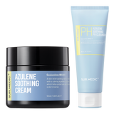 SUR.MEDIC+ AZULENE SOOTHING PH CLEANSER + SUR.MEDIC AZULENE SOOTHING CREAM