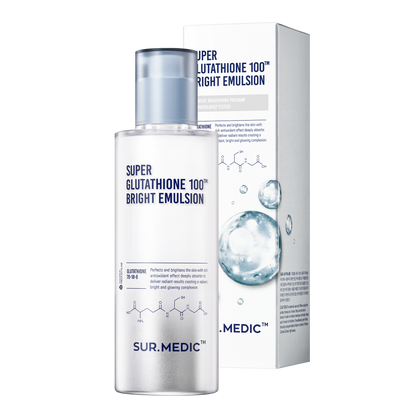 [1BOX/ 54EA] SUR.MEDIC SUPER GLUTATHIONE 100™ BRIGHT EMULSION 120ML