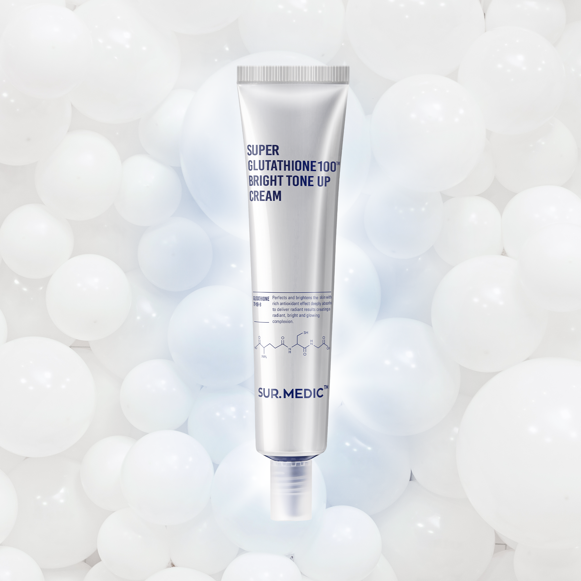 SUR.MEDIC SUPER GLUTATHIONE 100™ BRIGHT TONE UP CREAM  40ML