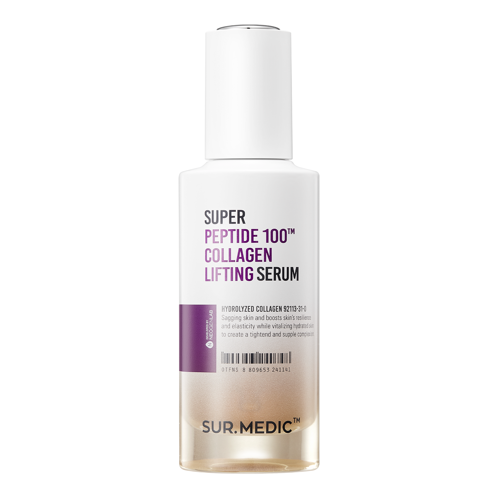 SUR.MEDIC+ SUPER PEPTIDE 100 COLLAGEN LIFTING SERUM 1.69 oz / 50ml