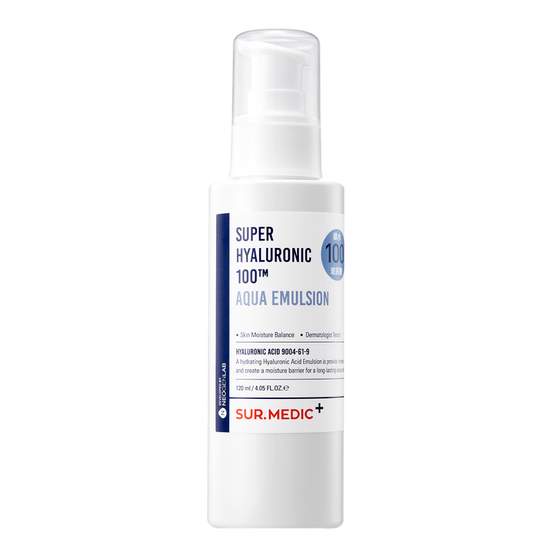 SUR.MEDIC+ SUPER HYALURONIC 100TM AQUA EMULSION 4.05 oz / 120ml