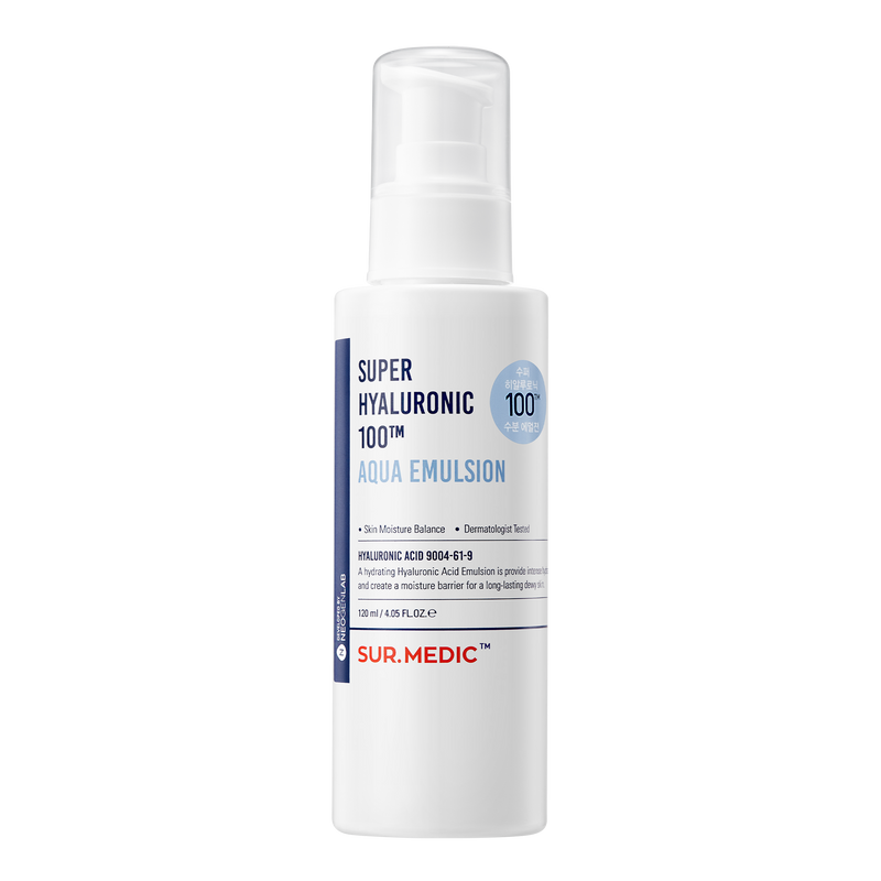 SUR.MEDIC SUPER HYALURONIC 100TM AQUA SKIN CARE SET (SKIN/EMULSION)